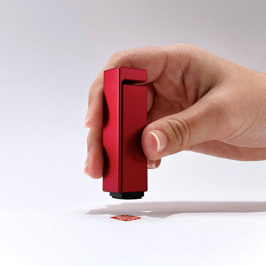 寶石紅「轉轉印!」連續印 + 頸掛繩